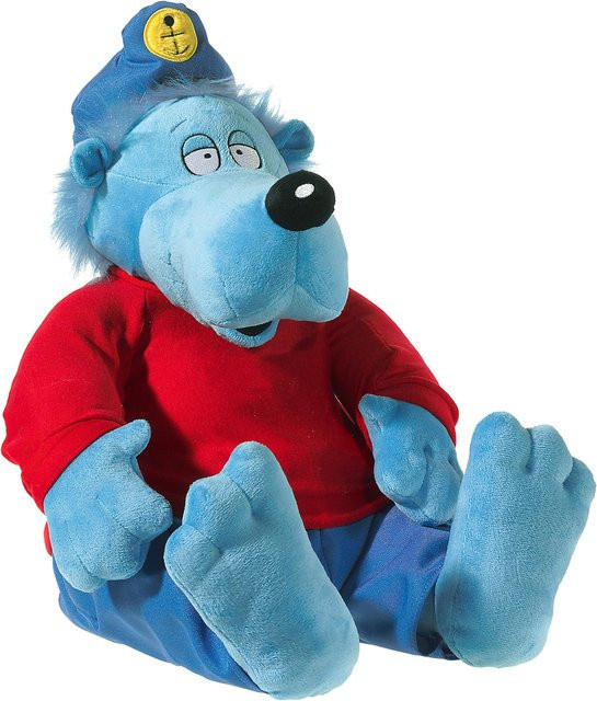 HEUNEC Käptn Blaubär Plüschtier groß blau - Bild 1