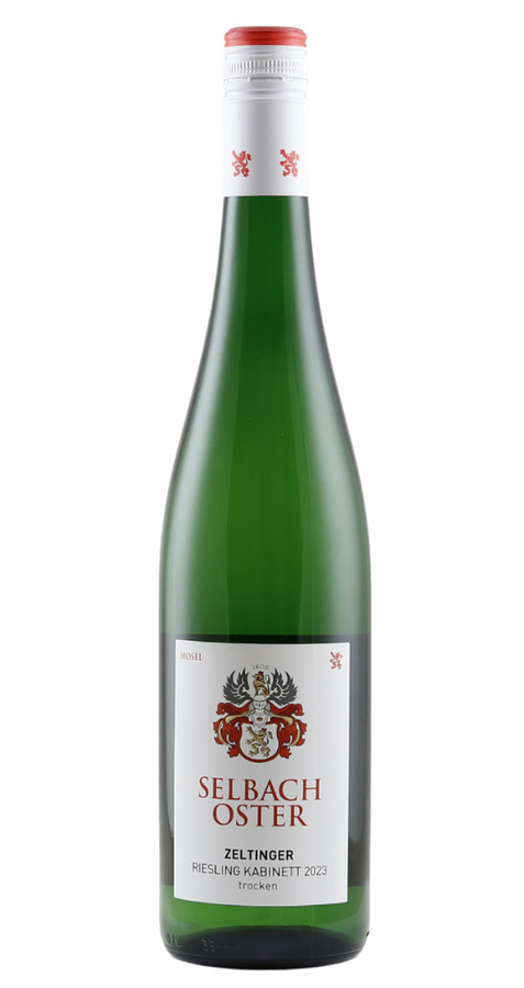 Selbach-Oster Zeltinger Riesling Kabinett, trocken, Weißwein, 2023, 0,75 l - Bild 2