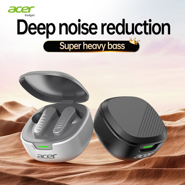 Acer Ohr503 Kabelloses Bluetooth-In-Ear-Headset in Schwarz mit hochauflösender Klangqualität und Anrufgeräuschunterdrückung - Bild 1