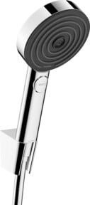 Hansgrohe Brausehalter-Set Pulsify Sel S mit 1600mm Schlauch und Handbrause in Chrom mit 3 Strahlarten und Massagefunktion - Bild 1