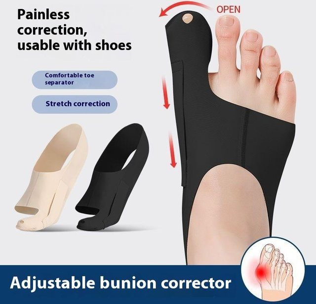 HNKMP Hallux-Valgus-Korrektor, Zehentrennungskorrektur, Unisex - Bild 1