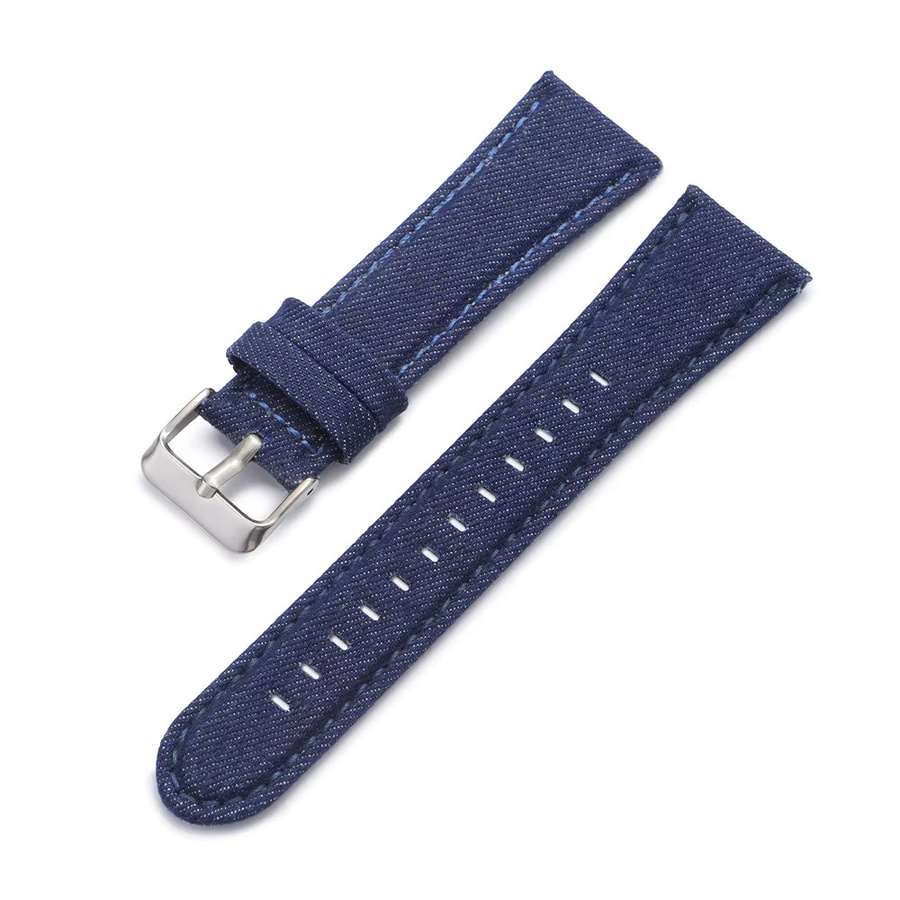 crazyband Uhrenarmband Nylon, Canvas, Unisex, 22mm, 24mm - Bild 6