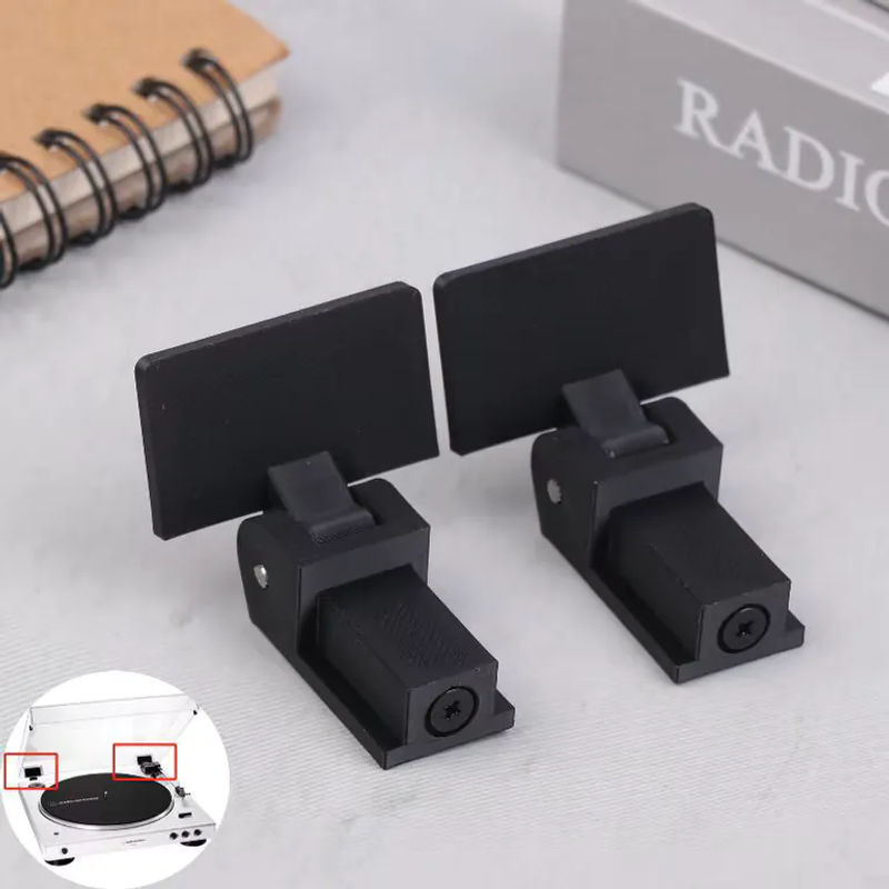 Stanton STR8-80 60 LP Scharnier-Staubschutz in Schwarz kompatibel mit LP120 LP60X LP140 LP5 LP3 LP70X Plattenspieler Zubehör - Bild 2