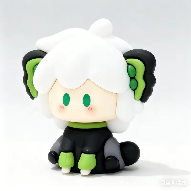 Bandai Die Legende von Hei Vinyl-Spielfigur als Kawaii Desktop-Ornament - Bild 3