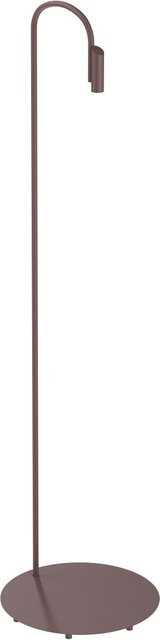 Flos Caule Outdoor Bodenleuchte in Braun mit dimmbarer LED aus Aluminium und Edelstahl - Bild 1