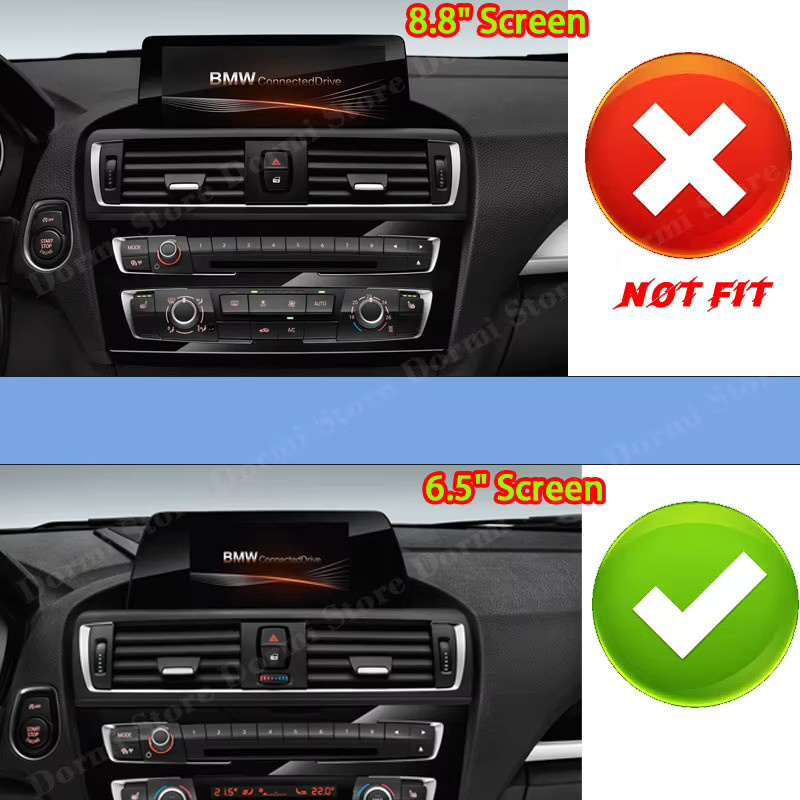MagSafe Magnetische Handyhalterung für BMW 1 Serie F20 F21 (2012-2019) mit 6,5 Zoll Display-Halterung für GPS Navigation, Schwarz - Bild 2