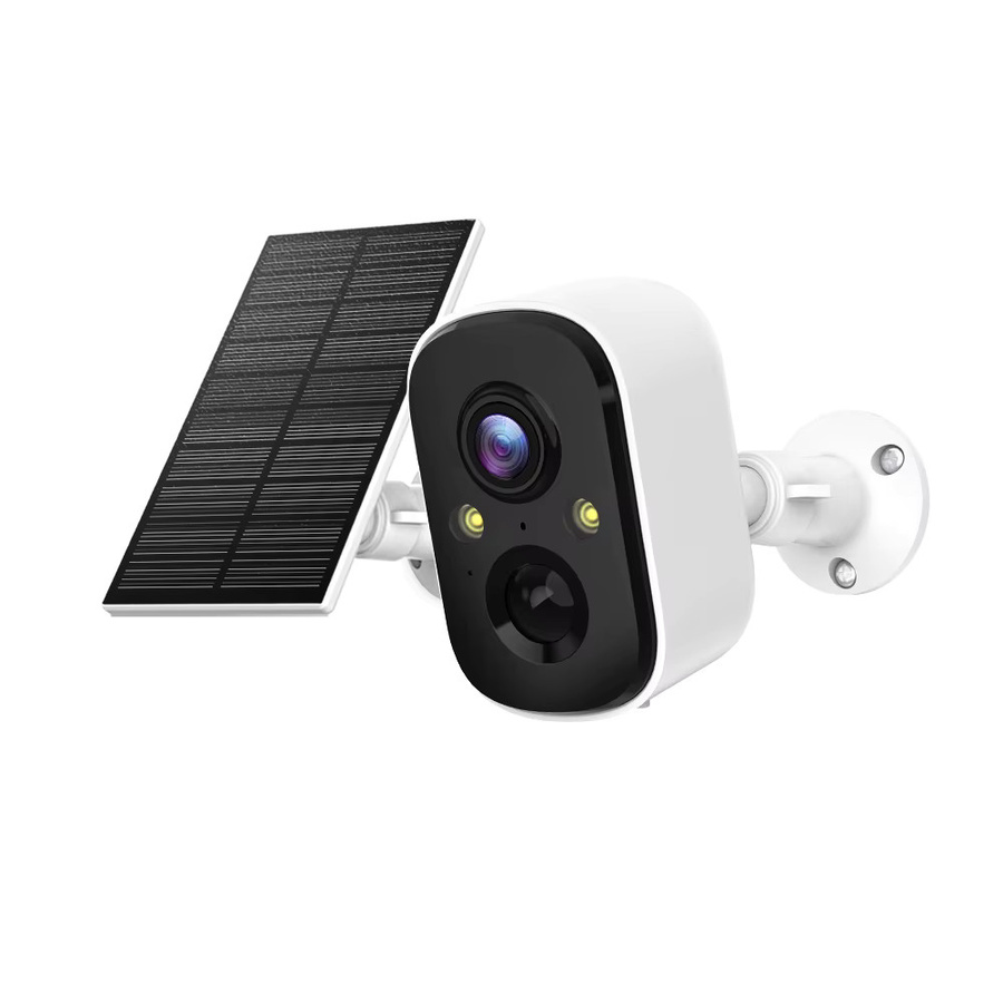 Techage 3MP WLAN-Solar-Sicherheitskamera in Weiß mit PIR-Bewegungserkennung, Personenerkennung, 2-Wege-Audio und Alexa-Kompatibilität - Bild 8