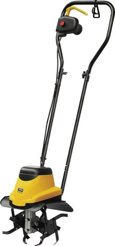 Texas Elektro-Motorhacke El-Tex 750 in Schwarz und Gelb mit 750 W Leistung und einer Arbeitsbreite von 28 cm - Bild 1