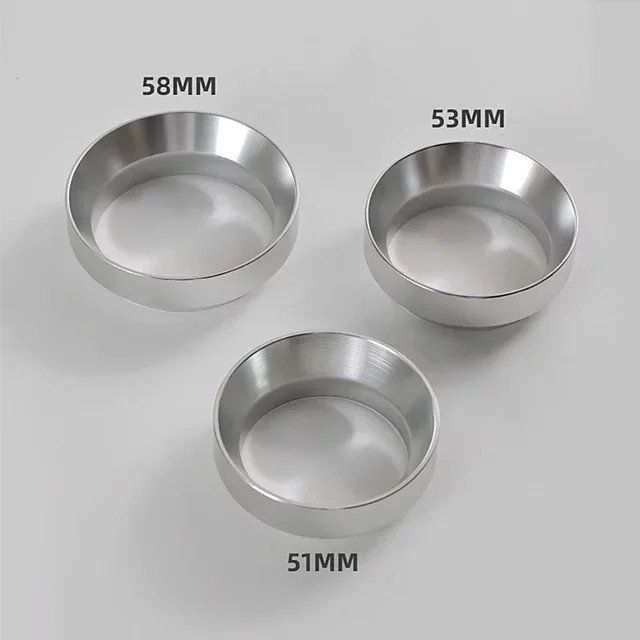 Delonghi Magnetischer Kaffee-Dosierring in Silber, antistatisch, Durchmesser: 58 mm - Bild 1