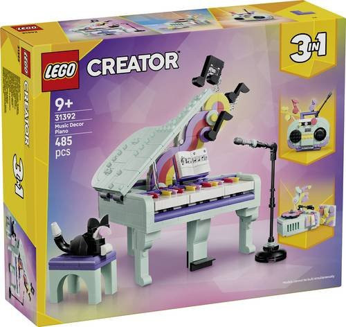 LEGO Creator Deko-Klavier mit Katze Konstruktionsspielzeug ab 9 Jahren - Bild 1