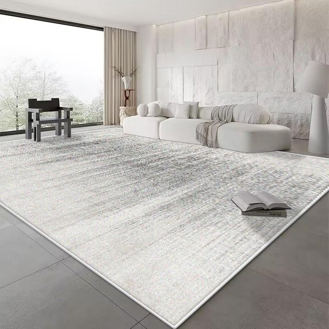 Karpetti Nordischer Abstrakter Teppich in Weiß, Weich und Rutschfest, B x T: 160 x 200 cm - Bild 1