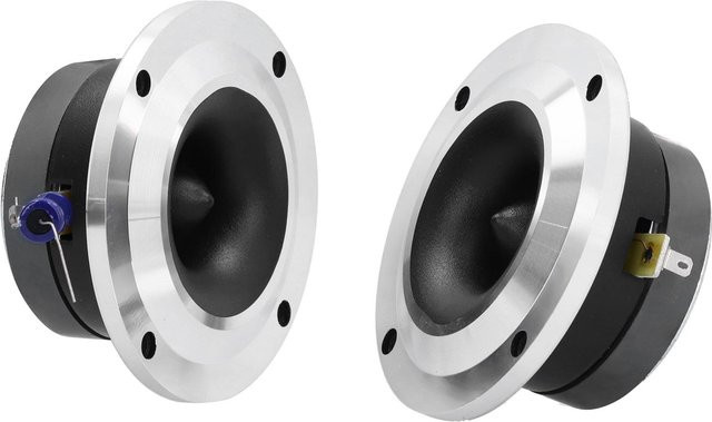 Koogeelife 2er-Set 4-Zoll-Breitbandlautsprecher in Schwarz für dein Auto-Audiosystem mit klarem Klang und hohem Wirkungsgrad - Bild 1