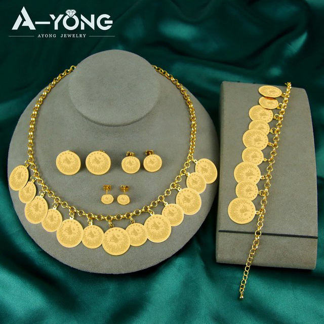 A-YONG AYONG JEWELRY Schmuck-Set, Gold, Damen - Bild 1