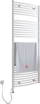 Schulte Handtuchwärmer Europa inklusive Heizstab, alpinweiß, B/H/T: 60 x 153,5 x 10,9 cm - Bild 1