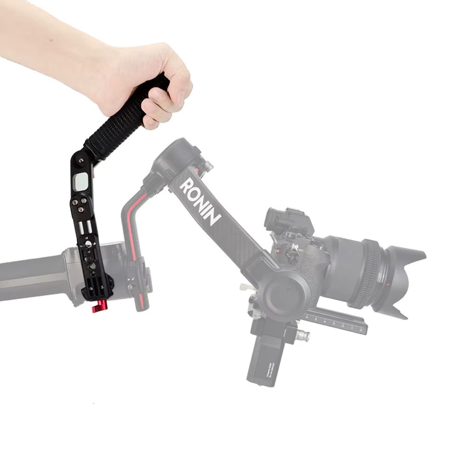 DJI Gimbal Lenkerverlängerungshalterung mit Metallgriff in Schwarz für Ronin RSC 2, RS 3, RS3 Pro und RS 4 Pro - Bild 2