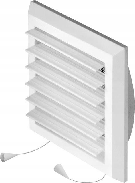 Awenta Lüftungsgitter T38 in Weiß B: 170 x H: 170 mm mit fi100 - Bild 1