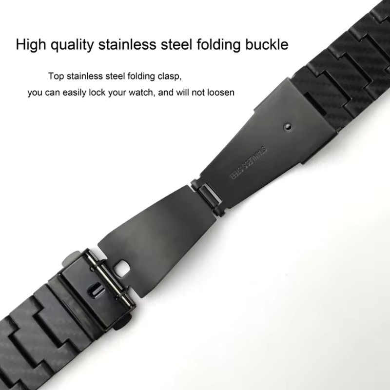 Huawei Uhrenarmband Carbon Fiber, Schwarz, Unisex - Bild 3