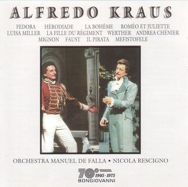 Recigno - Alfredo Kraus, CD - Bild 1