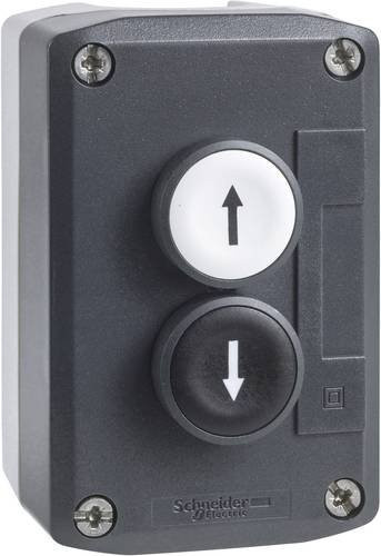 Schneider Electric XALD222 Aufbaugehäuse für Drucktaster in Grau - Bild 1