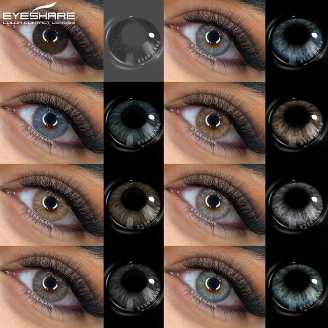 EYESHARE farbige Kontaktlinsen, 2 Stück - Bild 1