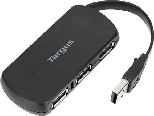 Targus USB 2.0 Hub mit 4 USB-A Anschlüssen in Schwarz - Bild 2