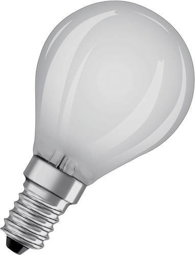 Osram LED Filament Leuchtmittel E14 Kerzenform, 4W, Transparent, Durchmesser: 45 mm, Höhe: 77 mm - Bild 1