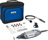 Dremel 3000-2/25 Arts & Crafts Multifunktionswerkzeug 130W in Grau mit 25-teiligem Zubehör und Tasche - Bild 2