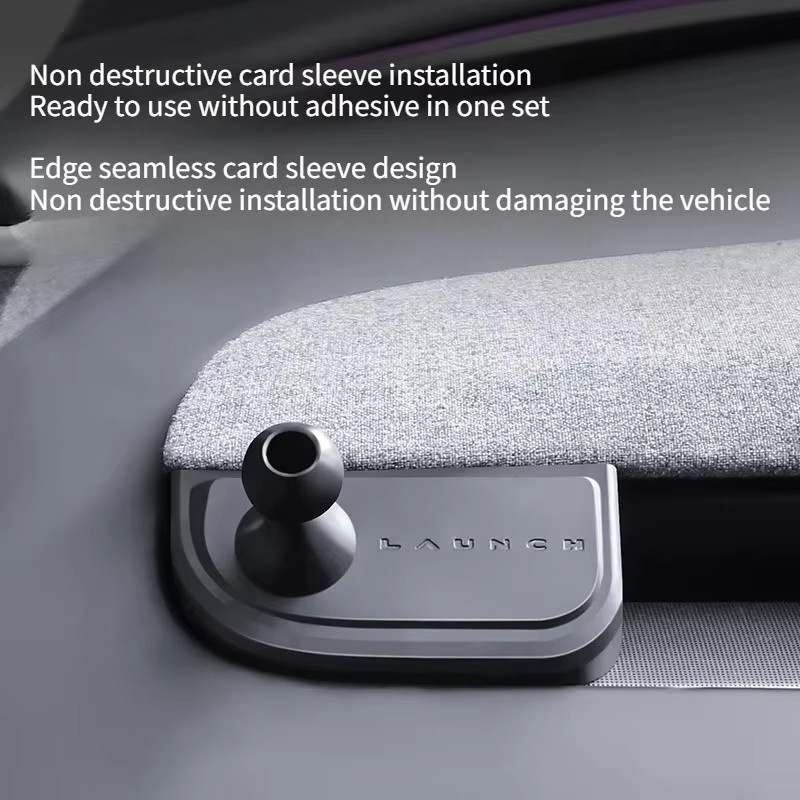 YouGallop Magnetische Handyhalterung für Tesla Model Y, Model Y Juniper und Model 3 Highland in Schwarz - Bild 4