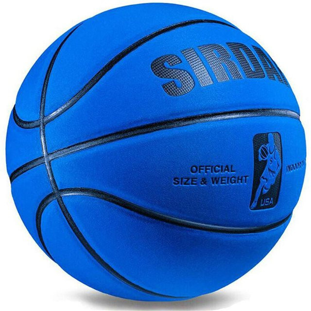 Amazing Box Weicher Mikrofaser-Basketball, Größe 7, blau - Bild 1