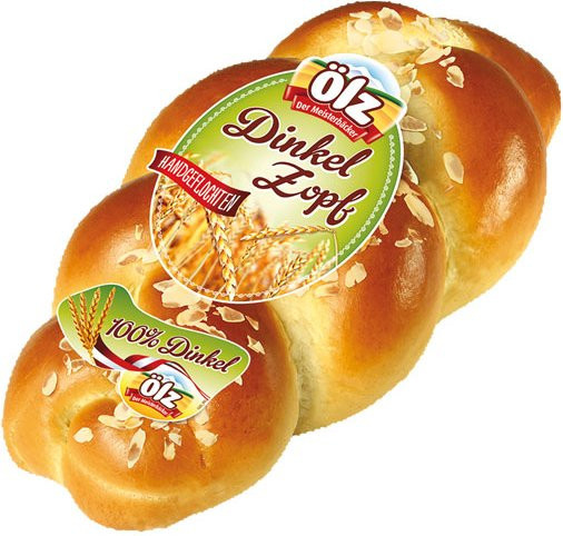 Ölz Dinkelzopf 500 g - Bild 1