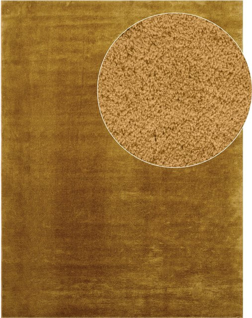 Teppich Calissa Gelb, pflegeleicht und rutschfest, B/T: 120 x 160 cm - Bild 1