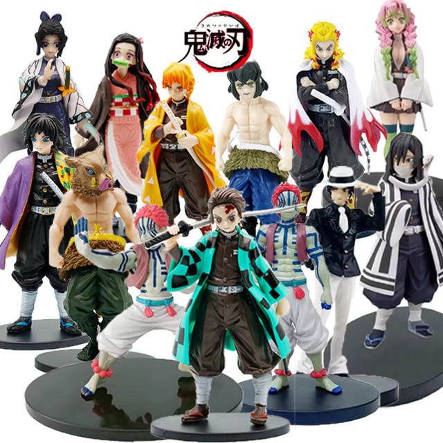 Bandai Demon Slayer Kamado Tanjirou mit Agatsuma Zenitsu und Nezuko, Actionfiguren, Set / Bundle - Bild 1