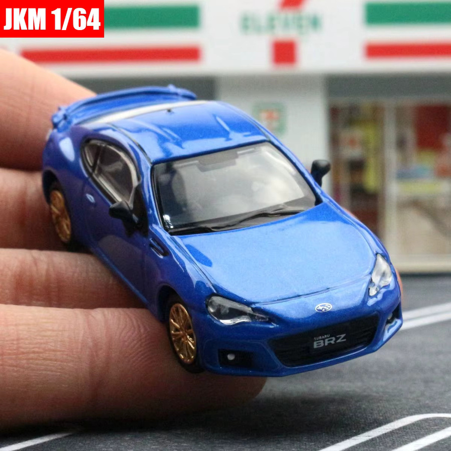 MAKEDA Subaru BRZ Miniaturmodell, 1:64, Blau, Metall - Bild 4