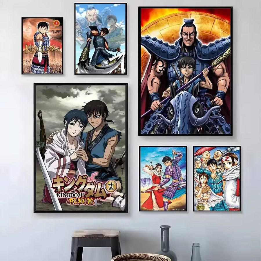 K-Kingdom Manga Anime Poster Wasserdichter HD-Kunst-Wandaufkleber Selbstklebender Druck zur Ästhetischen Raumdekoration für Dein Wohnzimmer und Schlafzimmer - Bild 3