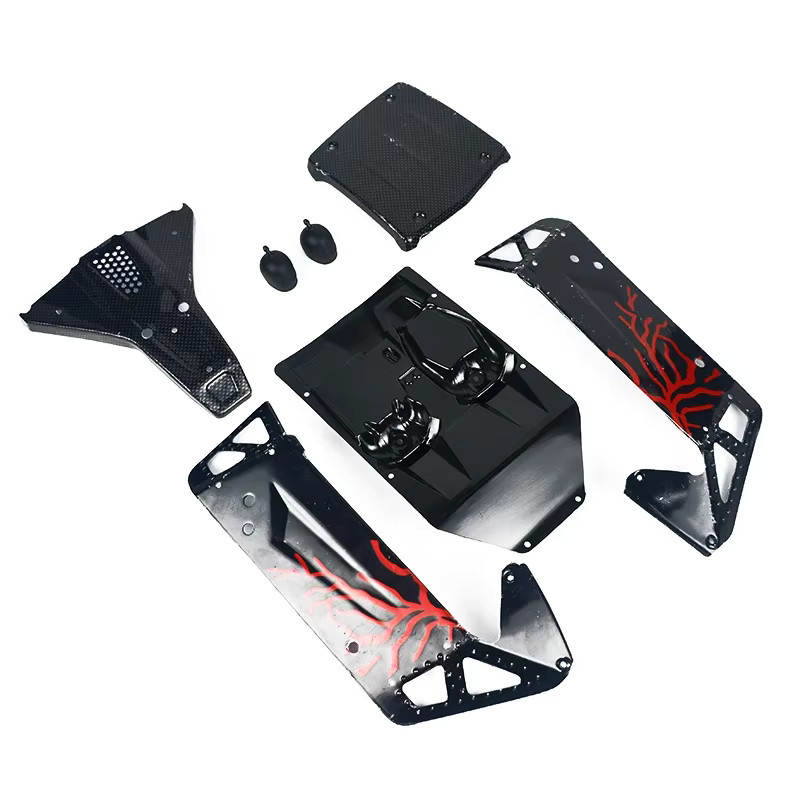ZD Racing DBX-10 DBX10 RC Modell Auto Teile, Zubehör, Schwarz, Kunststoff - Bild 2