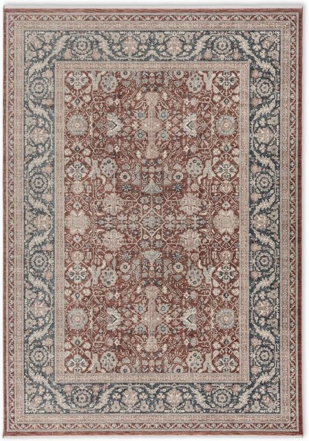 Moderner Orient Teppich TROPEA von Astra in Rot und Multicolour, pflegeleicht und fußbodenheizunggeeignet - Bild 1