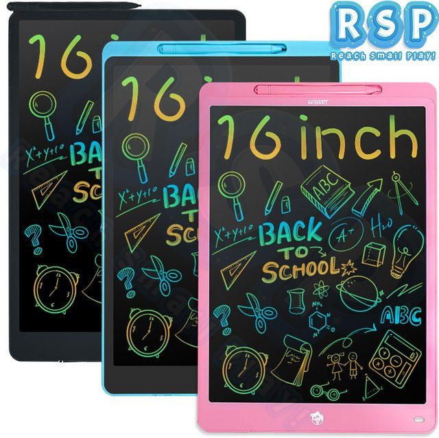 RSP LCD-Zeichentablett, Schreibtafel, 16 Zoll, Blau - Bild 1