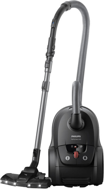 Philips 8000 Series Performer LED XD8122/10 Staubsauger mit HEPA H13 Filter und LED-Scheinwerfer in Schwarz - Bild 1