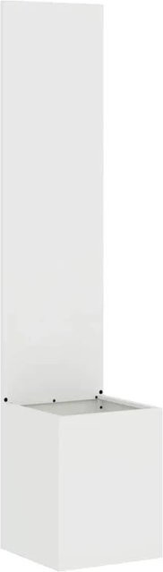 vidaXL Garten Sichtschutz-Leinwand Weiß B/H: 32 x 140 cm - Bild 1