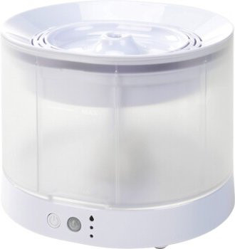 MORE Trinkbrunnen CLOUD in Weiß und Transparent, B/T/H: 19,0 x 16,6 x 21,0 cm - Bild 1