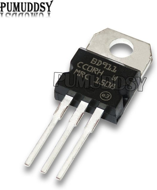10 Stück PUMUDDSY Transistoren BD911 BD912 TO-220 in Schwarz - Bild 1