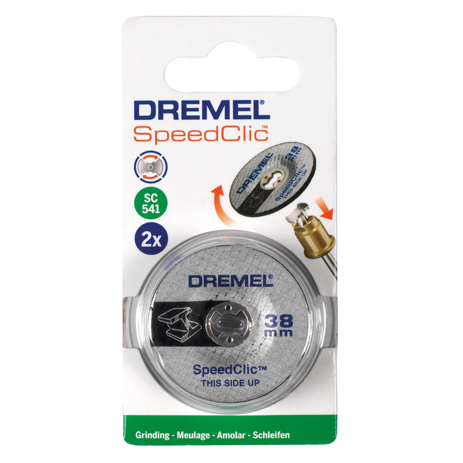 Dremel EZ SpeedClic Schleifscheibe SC541 für Metall und Holz - Bild 2