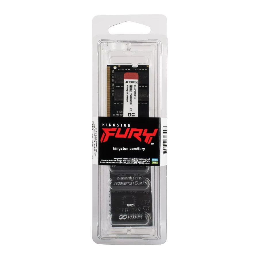 Kingston DDR4 Laptop RAM 16GB SODIMM Notebook Speicher in Schwarz - Bild 3