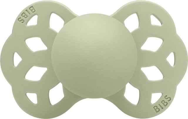 BIBS 2er-Pack Infinity Schnuller aus Silikon, symmetrisch, Multicolour, ab 6 Monaten - Bild 1