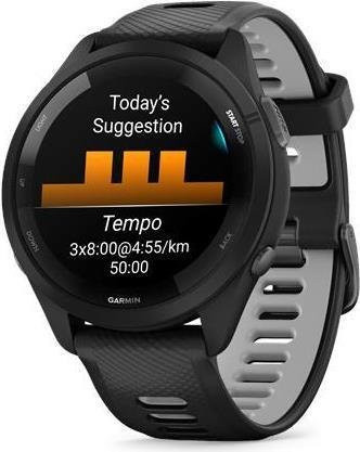 Garmin Forerunner 265 Smartwatch Schwarz Grau mit GPS und Herzfrequenzmessung - Bild 2