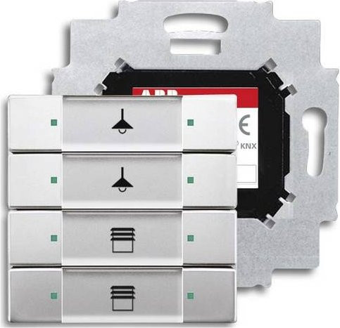 Busch-Jaeger Bediengerät 6127/01-866-500 in Weiß und Transparent - Bild 1