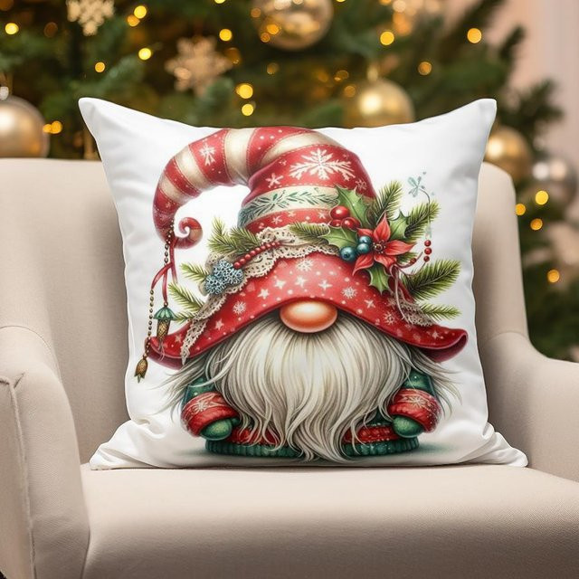 Rechteckiges Tierkissen als Kissenbezug für Sofa, Schlafzimmer oder Auto von Shunika Chen, Multicolor, B/H: 18 x 18 cm - Bild 1