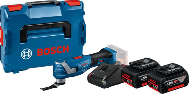 Bosch Professional GOP 18V-34 5,0 Ah GBA Akku Starterset (2 Stück) in Blau - Bild 1