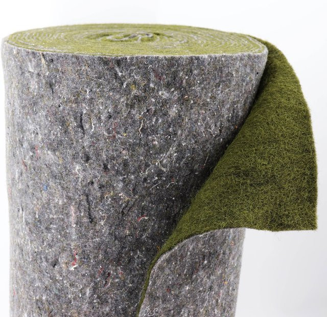 Aquagart Ufermatte grün als Böschungsmatte und Teichrandmatte für die Teichfolie, Breite: 4 m, Tiefe: 1 m - Bild 1