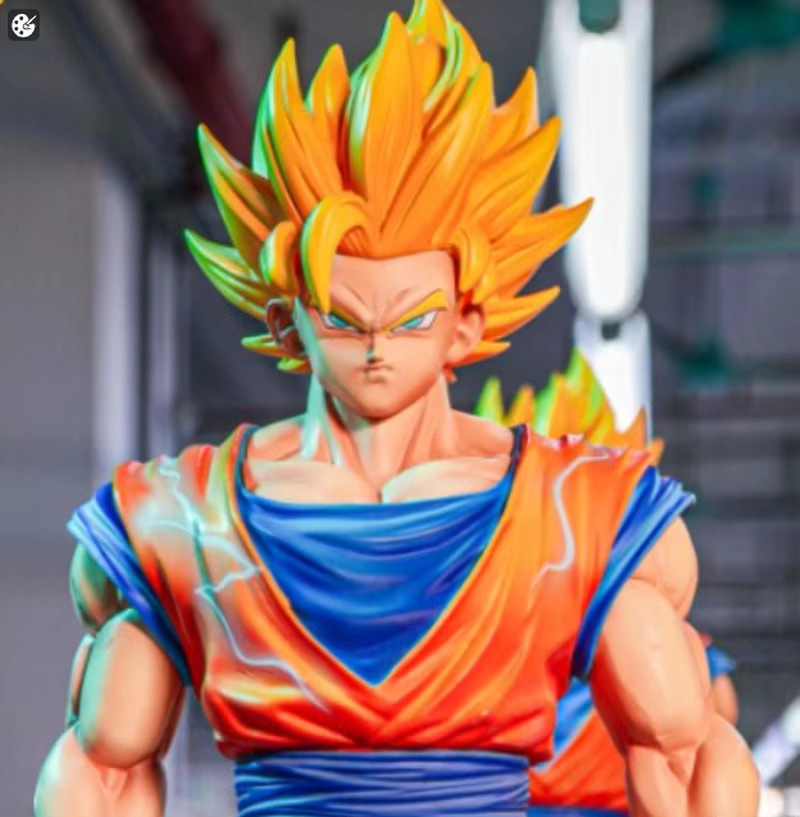 Jt Studio Son Goku Dragon Ball Super Saiyajin Anime Figur, 30 cm - Bild 4